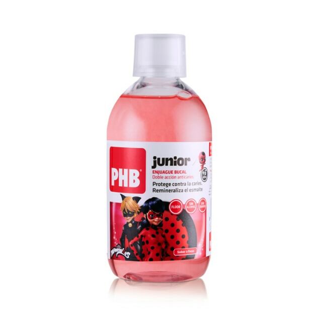 PHB JUNIOR ENJUAGUE BUCAL  1 ENVASE 500 ML