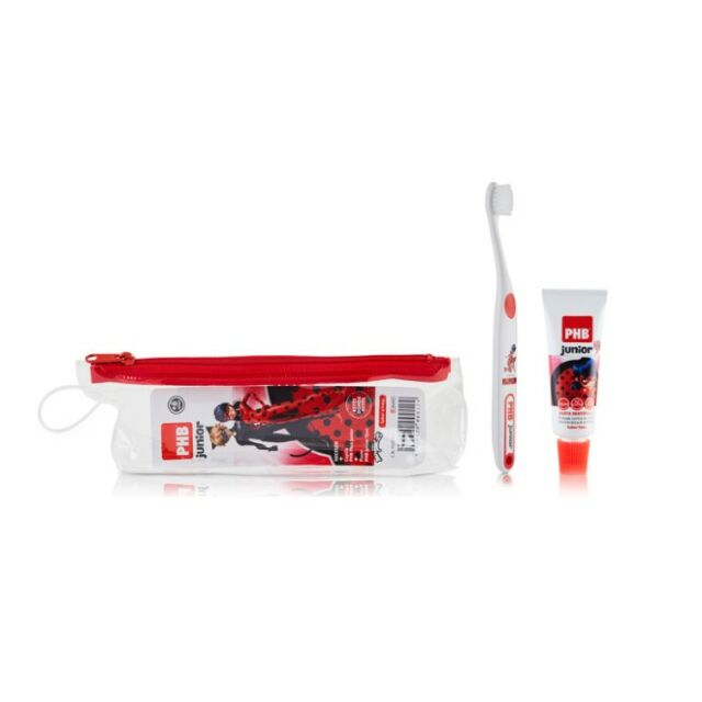 KIT DENTAL NECESER PHB JUNIOR PLUS  PASTA Y CEPILLO