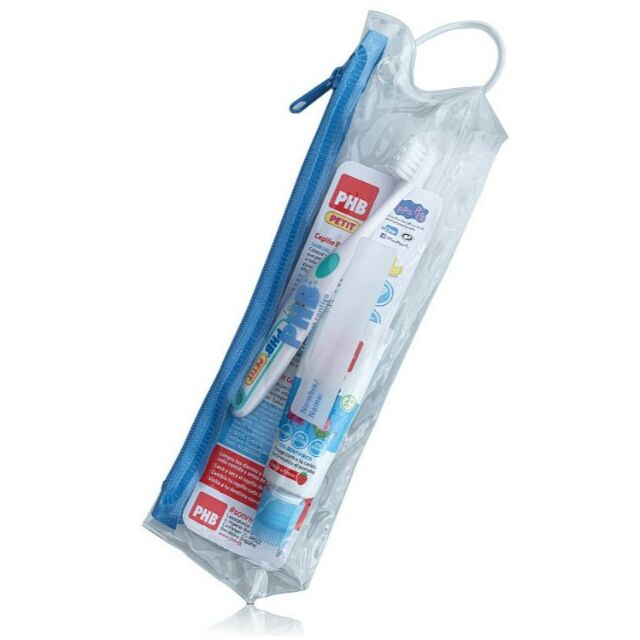 KIT DENTAL NECESER PHB PLUS PETIT  GEL Y CEPILLO