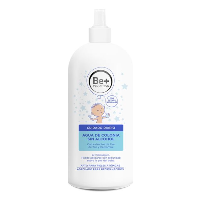 BE+ PEDIATRICS AGUA DE COLONIA SIN ALCOHOL  1 ENVASE 300 ML