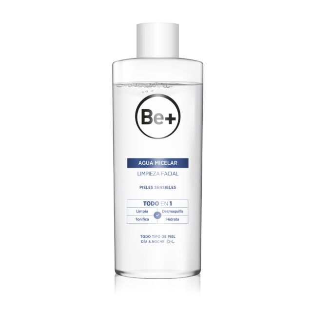 BE+ AGUA MICELAR TODO EN 1  ENVASE 500 ML