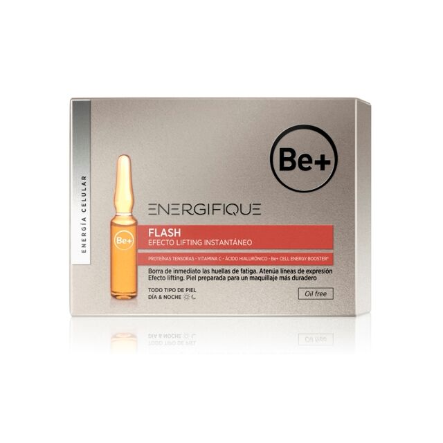 BE+ ENERGIFIQUE AMPOLLAS EFECTO FLASH  5 UNIDADES 2 ML