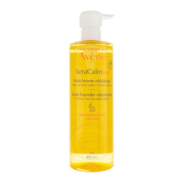 AVENE XERACALM A.D. ACEITE LIMPIADOR RELIPIDIZ  1 ENVASE 400 ML