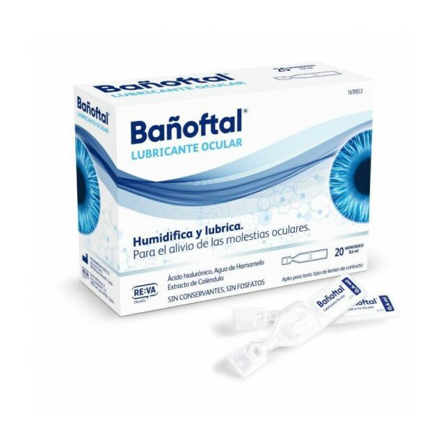 BAÑOFTAL LUBRICANTE 20 MONODOSIS 0'4 ML