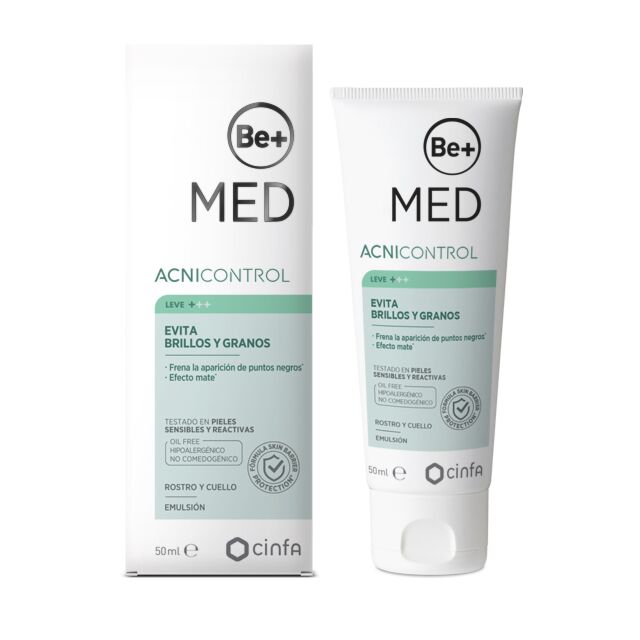 BE+ MED ACNICONTROL EVITA BRILLOS Y GRANOS  1 ENVASE 50 ML