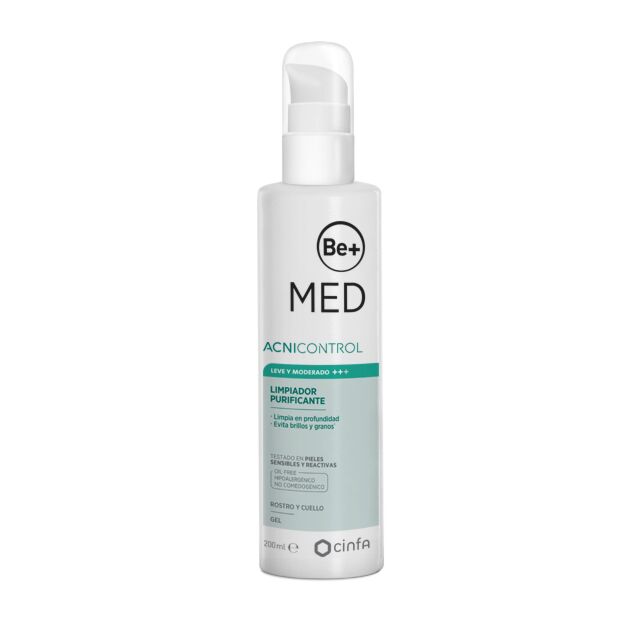 BE+ MED ACNICONTROL LIMPIADOR PURIFICANTE  1 ENVASE 200 ML