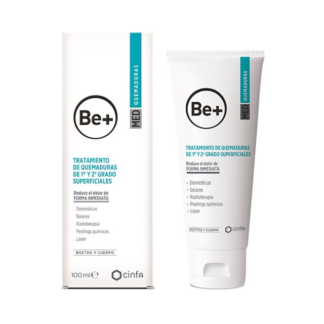 BE+ MED QUEMADURAS  1 TUBO 100 ML