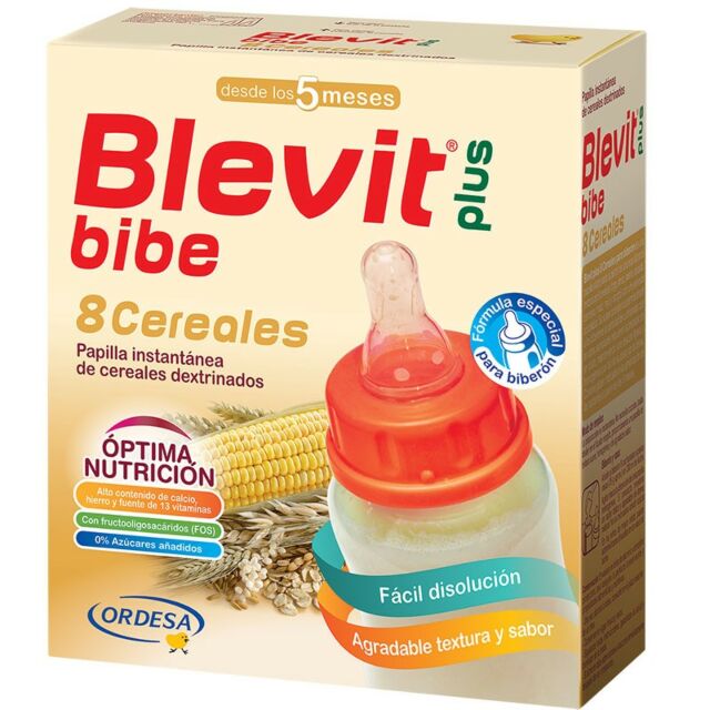 BLEVIT PLUS 8 CEREALES PARA BIBERON  1 ENVASE 600 G