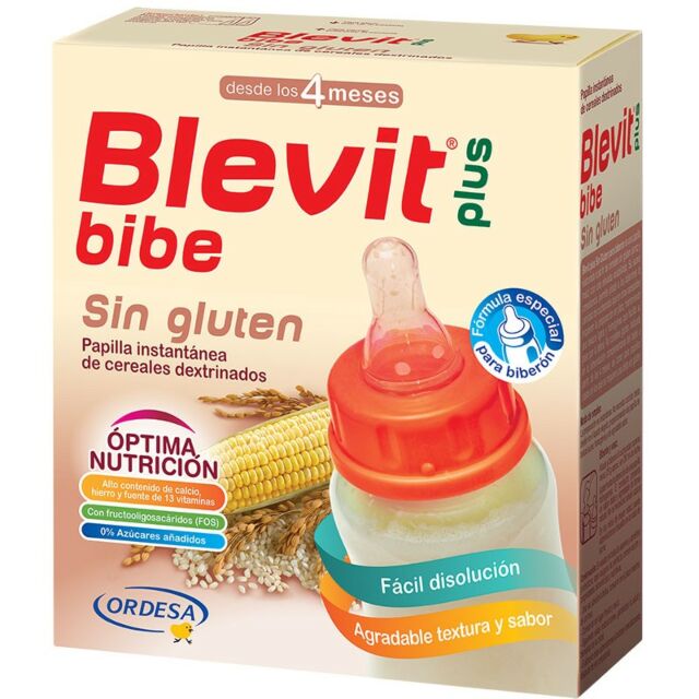 BLEVIT PLUS SIN GLUTEN PARA BIBERON  1 ENVASE 600 G