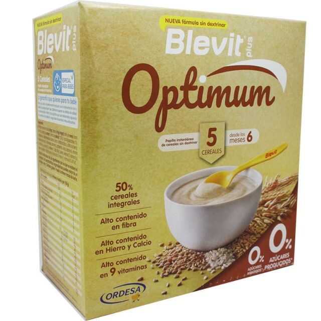 BLEVIT PLUS OPTIMUM 5 CEREALES  1 ENVASE 400 G