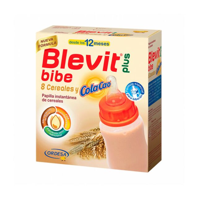 BLEVIT PLUS BIBE 8 CEREALES Y COLACAO  1 ENVASE 600 G