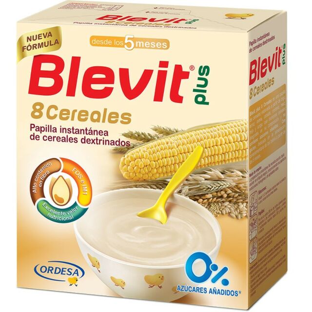 BLEVIT PLUS 8 CEREALES  1 ENVASE 600 G