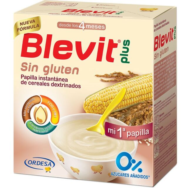 BLEVIT PLUS SIN GLUTEN  1 ENVASE 600 G