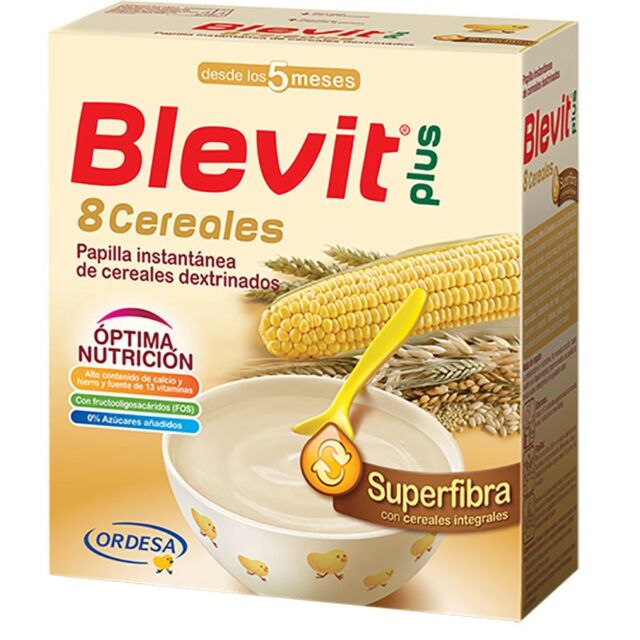 BLEVIT PLUS SUPERFIBRA 8 CEREALES  1 ENVASE 600 G