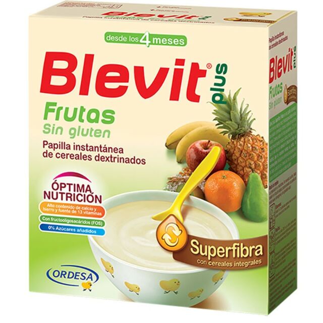 BLEVIT PLUS SUPERFIBRA FRUTAS  1 ENVASE 600 G