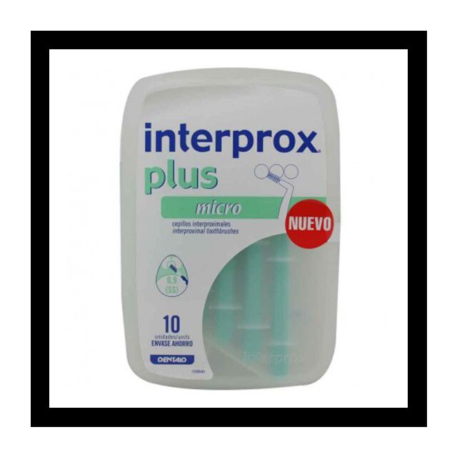 CEPILLO ESPACIO INTERPROXIMAL INTERPROX PLUS MICRO ENVASE AHORRO 10 UNIDADE