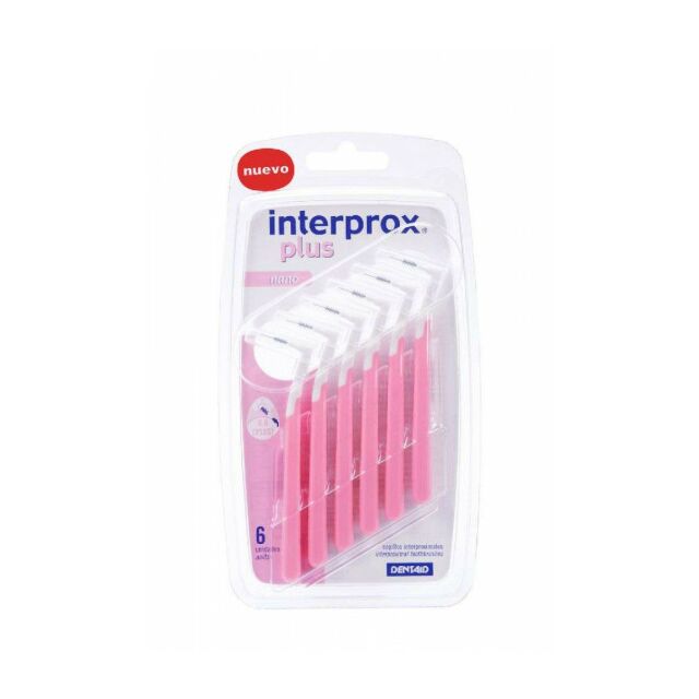 CEPILLO ESPACIO INTERPROXIMAL INTERPROX PLUS NANO 6 UNIDADES