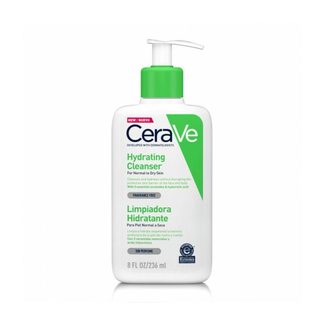 CERAVE LIMPIADORA HIDRATANTE  1 ENVASE 236 ML