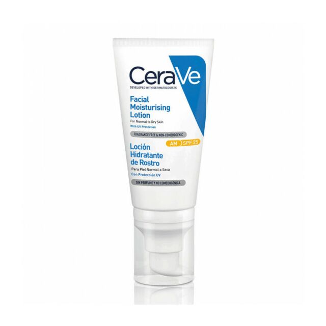 CERAVE LOCION HIDRATANTE DE ROSTRO SPF 25  1 ENVASE 52 ML