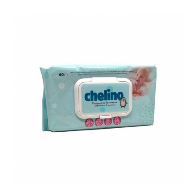 CHELINO FASHION & LOVE TOALLITAS INFANTILES  60 TOALLITAS