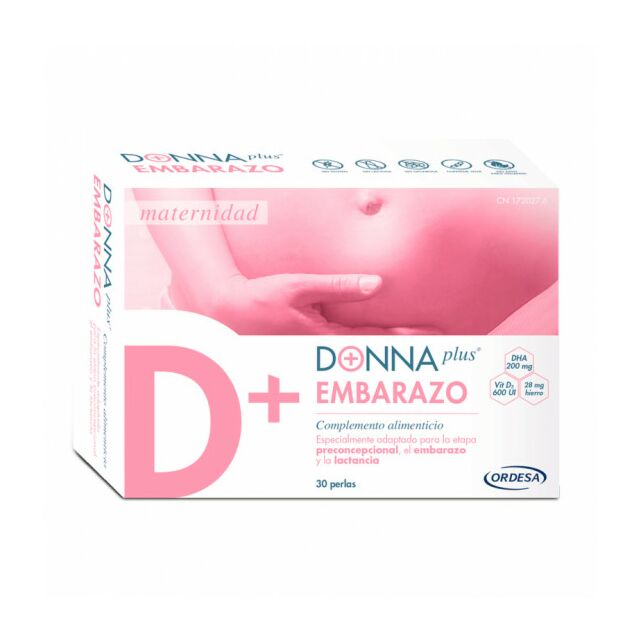 DONNA PLUS+ EMBARAZO  30 PERLAS