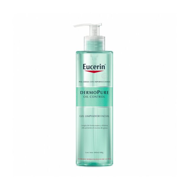 EUCERIN DERMOPURE OIL CONTROL GEL LIMPIADOR FACIAL 1 ENVASE 400 ML