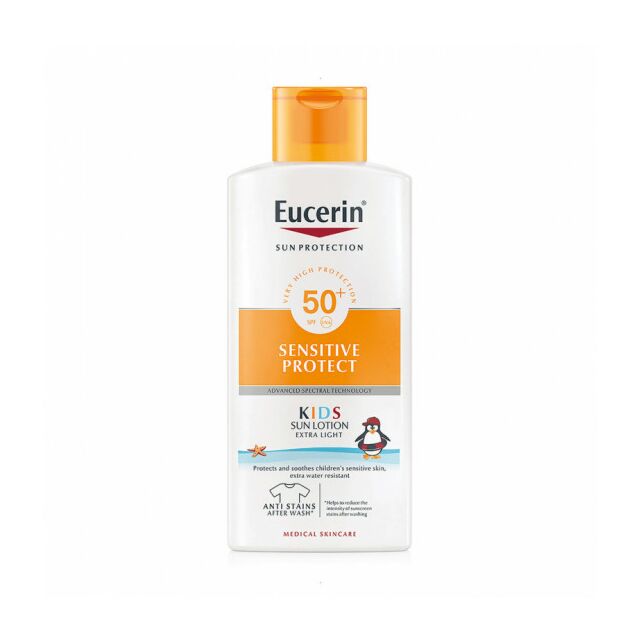 EUCERIN SUN PROTECTION 50+ LOCION INFANTIL SENSITIVE PROTECT 1 ENVASE 400 ML