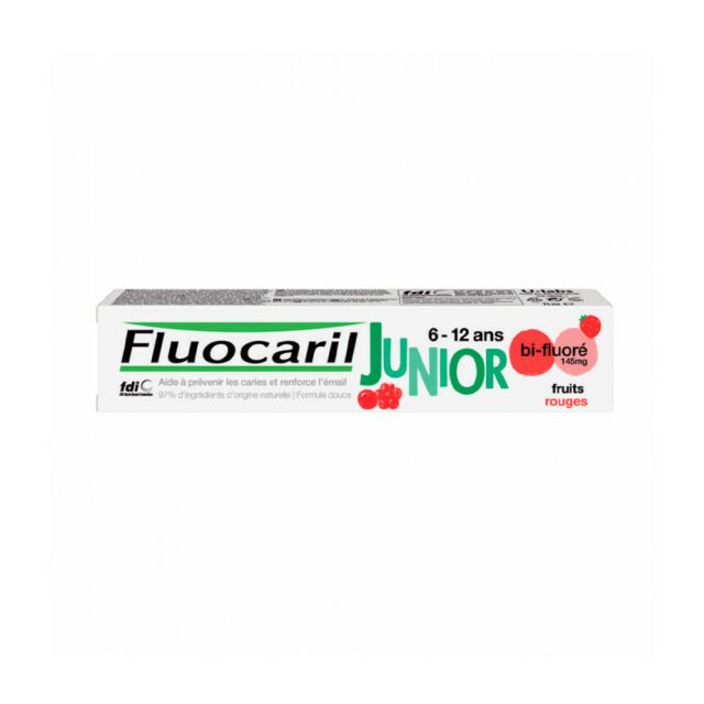 FLUOCARIL JUNIOR 6-12 AÑOS FRUTOS ROJOS 75 ML