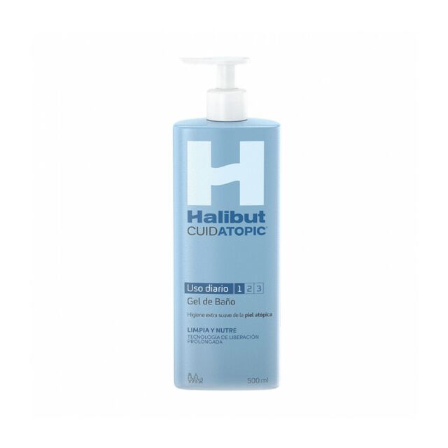 HALIBUT CUIDATOPIC GEL DE BAÑO 500 ML