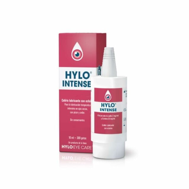 HYLO INTENSE COLIRIO  1 ENVASE 10 ML CON GOTERO