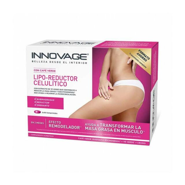 INNOVAGE LIPO-REDUCTOR CELULITICO  2 ENVASES 30 COMPRIMIDOS