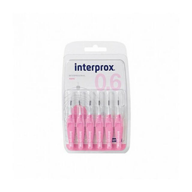 CEPILLO INTERPROXIMAL INTERPROX NANO 6 CEPILLOS