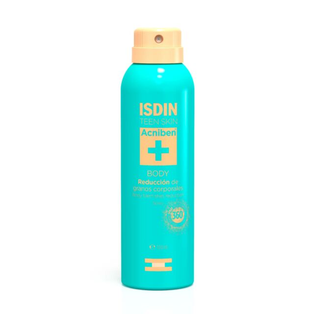 ISDIN TEEN SKIN ACNIBEN BODY REDUCCION GRANOS CORPORALES 1 SPRAY 150 ML