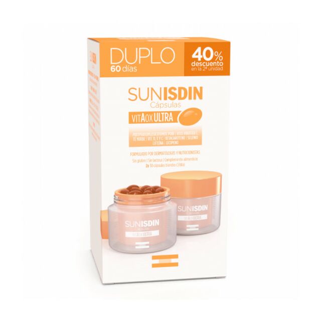 ISDIN DUPLO SUNISDIN 60 CAPSULAS