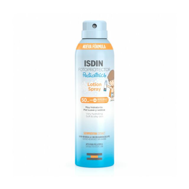 FOTOPROTECTOR ISDIN PEDIATRICS LOTION SPRAY SPF 50  1 ENVASE 250 ML