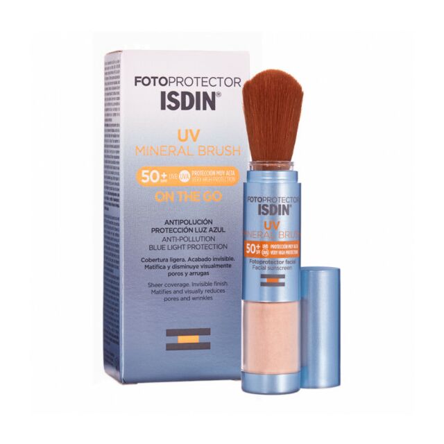 FOTOPROTECTOR ISDIN UV MINERAL BRUSH SPF 50+  1 BROCHA DOSIFICADORA 2 G