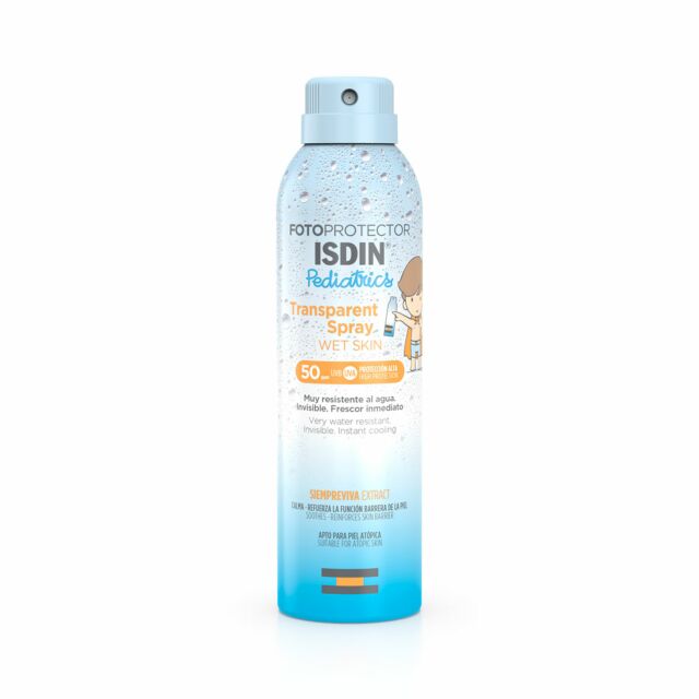 FOTOPROTECTOR ISDIN SPF-50+ PEDIATRICS SPRAY TRANSPARENT  250 ML