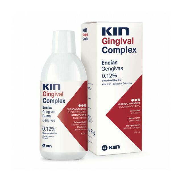 KIN GINGIVAL ENJUAGUE BUCAL  1 ENVASE 500 ML