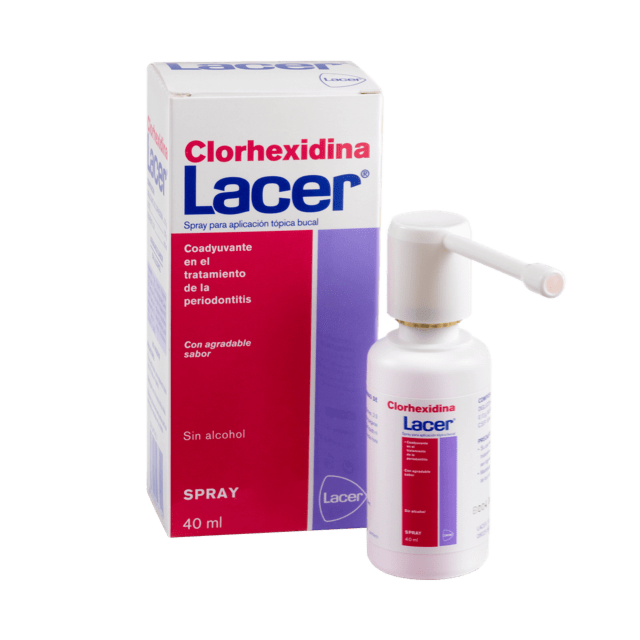 LACER COLUTORIO CLORHEXIDINA SPRAY  1 ENVASE 40 ML