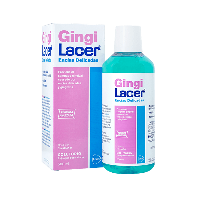 GINGILACER ENCIAS DELICADAS COLUTORIO  1 ENVASE 500 ML