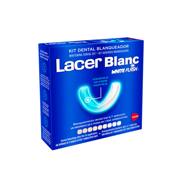 LACERBLANC WHITE FLASH KIT DENTAL BLANQUEADOR