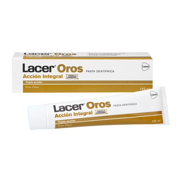 LACER OROS ACCION INTEGRAL PASTA DENTIFRICA  1 ENVASE 125 ML