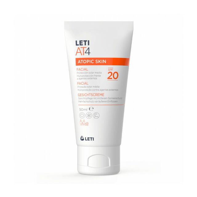 LETI AT-4 CREMA FACIAL SPF 20 CREMA  1 ENVASE 50 ML