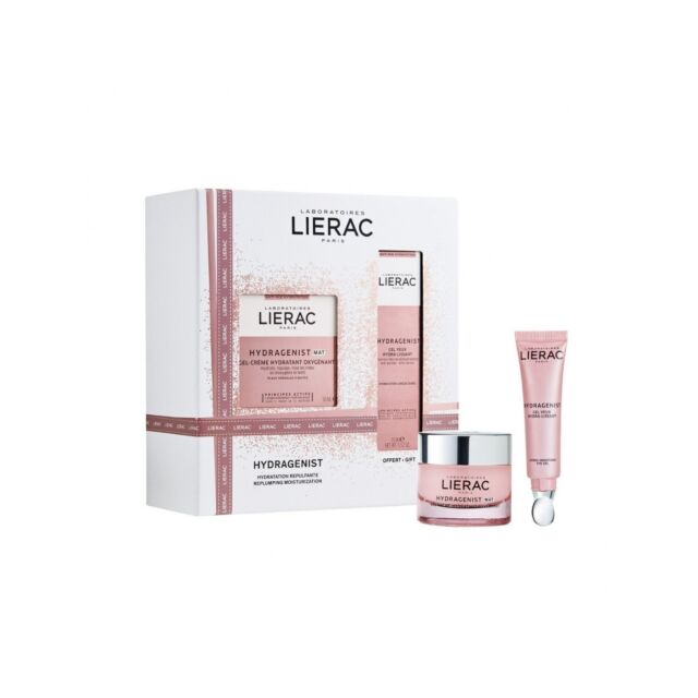 LIERAC COFRE HYDRAGENIST GEL-CREMA MAT 50 ML + GEL CONTORNO DE OJOS 15 ML