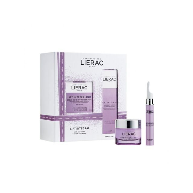 LIERAC COFRE LIFT INTEGRAL CREMA REMODELANTE + SERUM CONTORNO OJOS