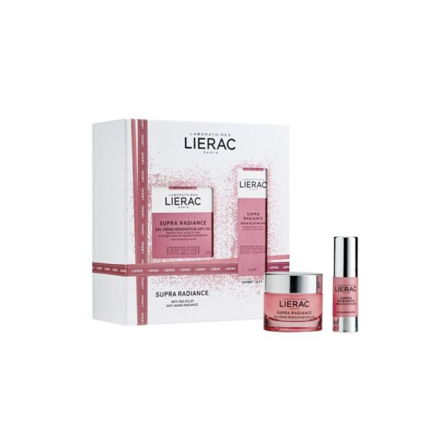 LIERAC COFRE SUPRA RADIANCE GEL-CREMA ANTIOX + SERUM OJOS