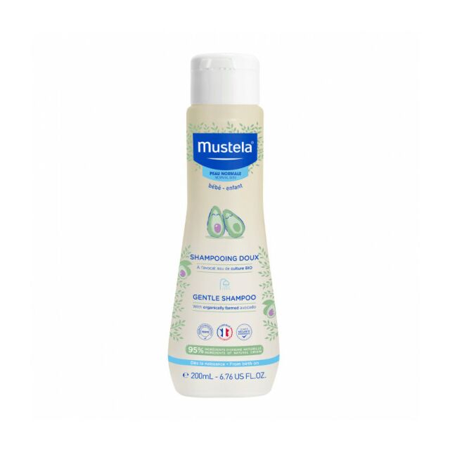 MUSTELA CHAMPU BEBE 1 ENVASE 200 ML