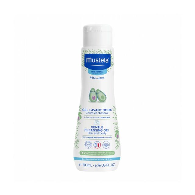 MUSTELA GEL DE BAÑO SUAVE 200 ML