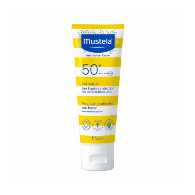 MUSTELA LECHE SOLAR MUY ALTA PROTECCION SPF 50+  1 ENVASE 40 ML