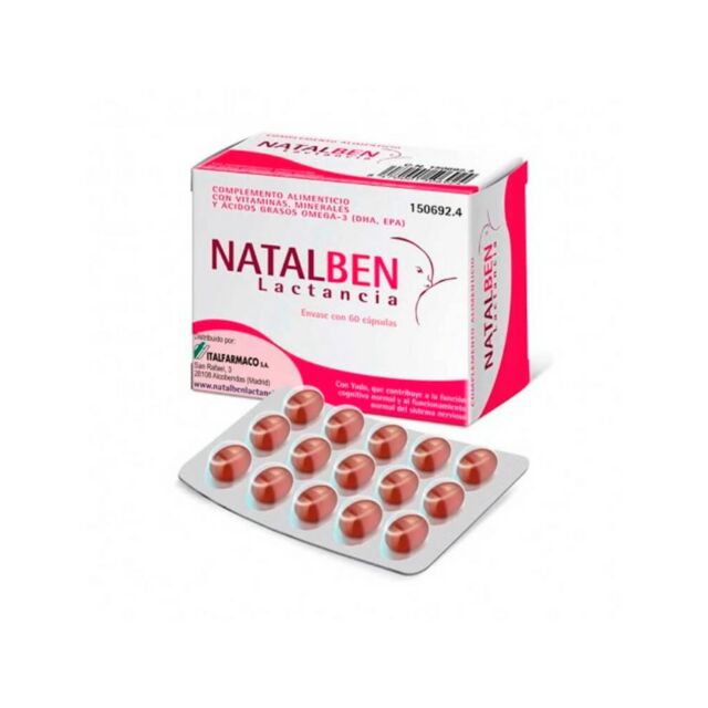 NATALBEN LACTANCIA  60 CAPSULAS